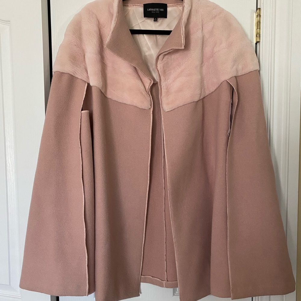 Lafayette 148 New York Fur Cape